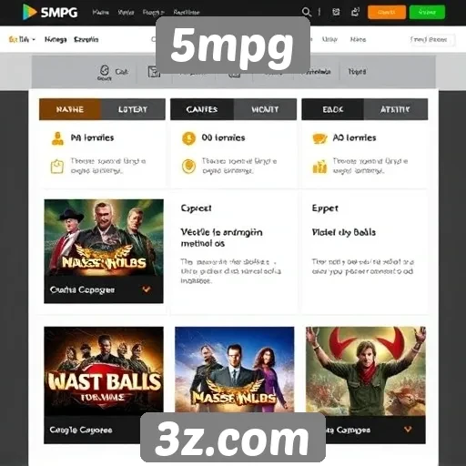 Análise das principais características do site 5mpg