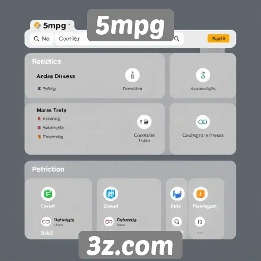 Mudanças na interface de usuário do 5mpg